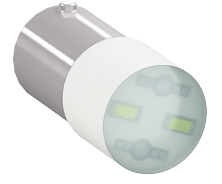 ABB BA9S-6LEDB White Led Bulb 6V Ba9S