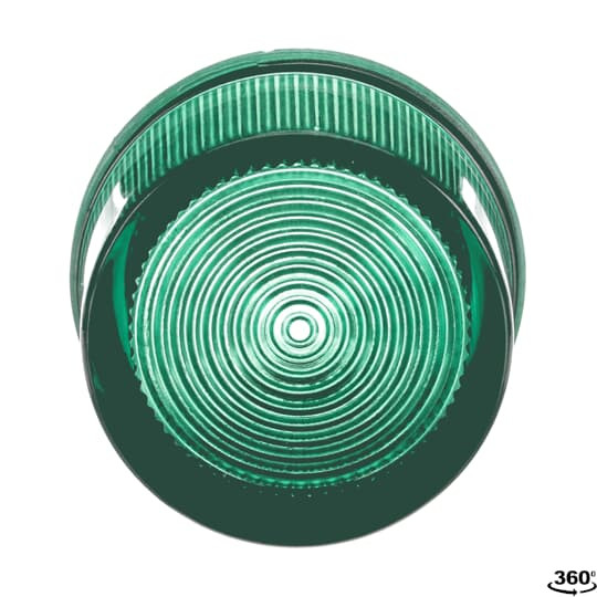 ABB A3XLLLG A3 Cap Illuminate Cap Green