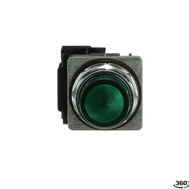 ABB A3L4AA-6L5G A3 Pilot Light 120V Xfmr Green Led