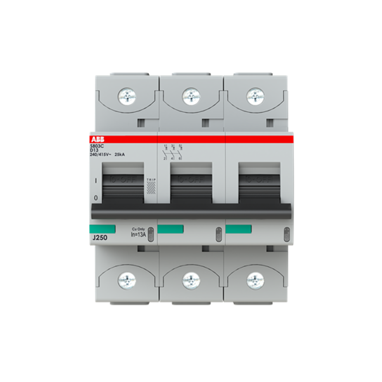 ABB S803C-D13 Mcb S800C 3P D 13A