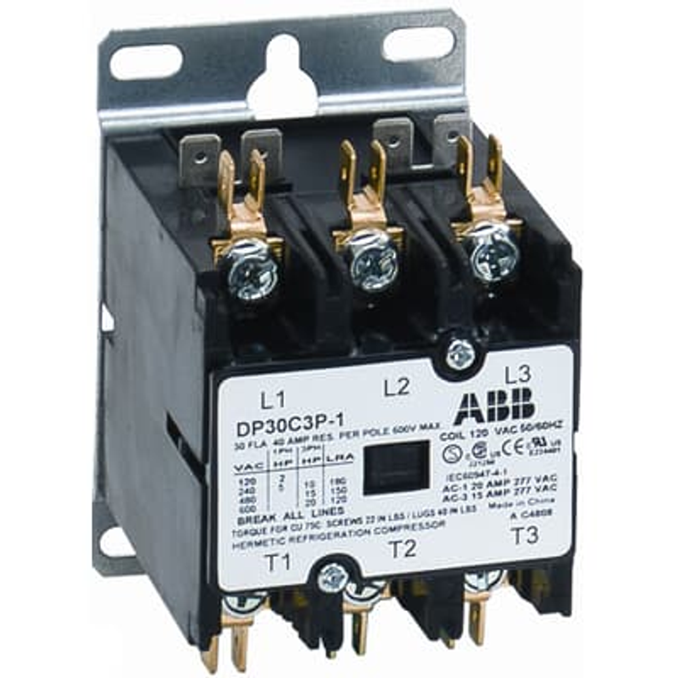 ABB DP50C3P-C Dp Contr,  50A, 3P,  Coil277Vac