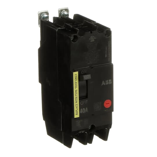 ABB TEYF240 Teyf 2 Pole 40 Amp Circuit Breaker  Compact, Reliable, and Customizable for Grounded 480Y/277 Vac Systems