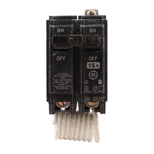 ABB THQB21WY20 2-Pole 20A Thermal-Magnetic Circuit Breaker for Residential and Commercial Use