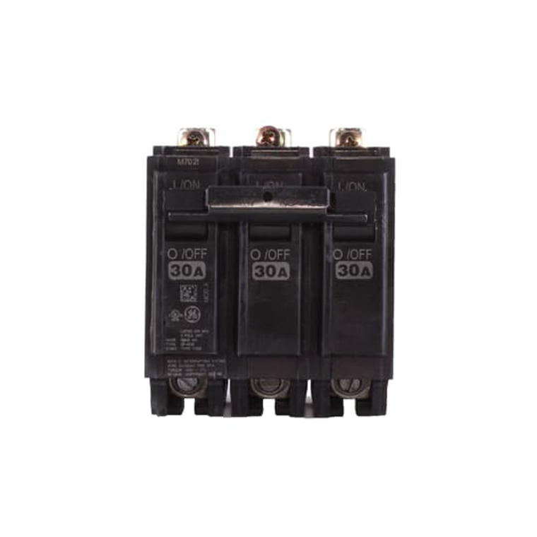ABB THQB32030 30A 3-Pole Circuit Breaker, 10Ka, 240V - Compact Thermal-Magnetic Design for Residential & Commercial Use