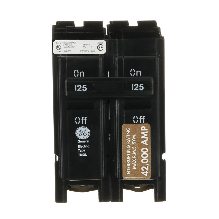 ABB TMQL21125 125A Mm Brkr, 2P, 42K For 125A Skts