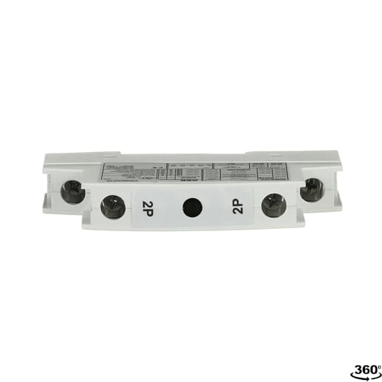 ABB CR460XP32 Power Block 2 Pole for CR460 Series Lighting Contactors - Versatile Configuration with Up to 12 NO or 8 NC Poles, Individually Packaged for Professional Use