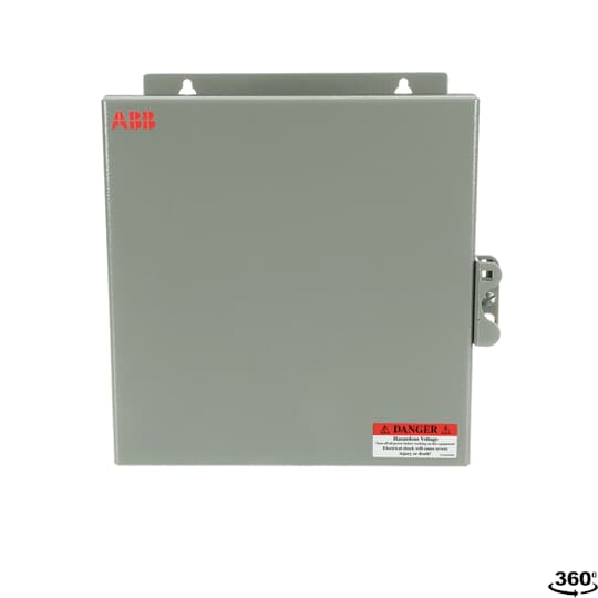 ABB CR460XE2B Type 12/3R Enclosure Kit for Lighting Contactors - Indoor/Outdoor Dust & Water Protection