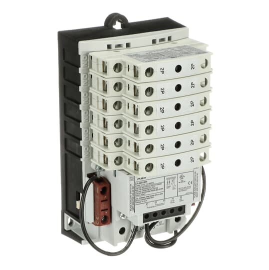 ABB CR463M40NJA Lighting Contactor-Open, 30 Amp, Modular Design, 4NO - 0NC Poles, 120V Coil Configuration