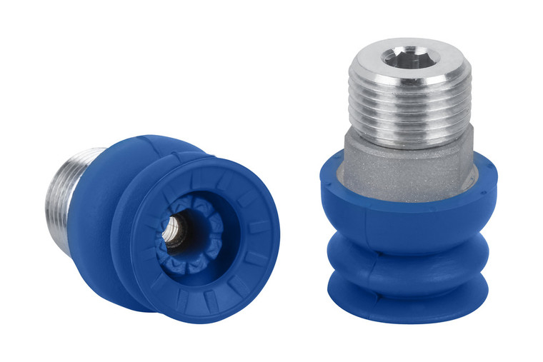 Schmalz SAB-22-HT1-60-G1/4-AG Bellows suction cup (round) for markless handling of workpieces