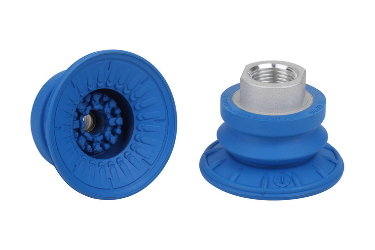 Schmalz SAB-50-HT1-60-G3/8-IG Bellows suction cup (round) for markless handling of workpieces