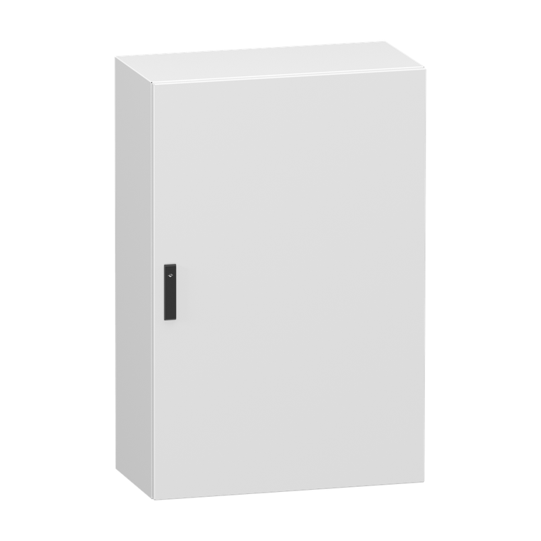 Schneider Electric NSYCRN128400 Plain steel door, PanelSeT CRN, without mounting plate, 1200x800x400mm, IP66, IK10, RAL7035