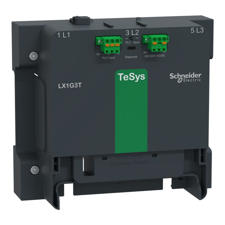 Schneider Electric LX1G3TLSEA Control module, LX1G, TeSys Giga, advanced contactor, 200-500VAC/DC, for LC1G630-800, 3 pole