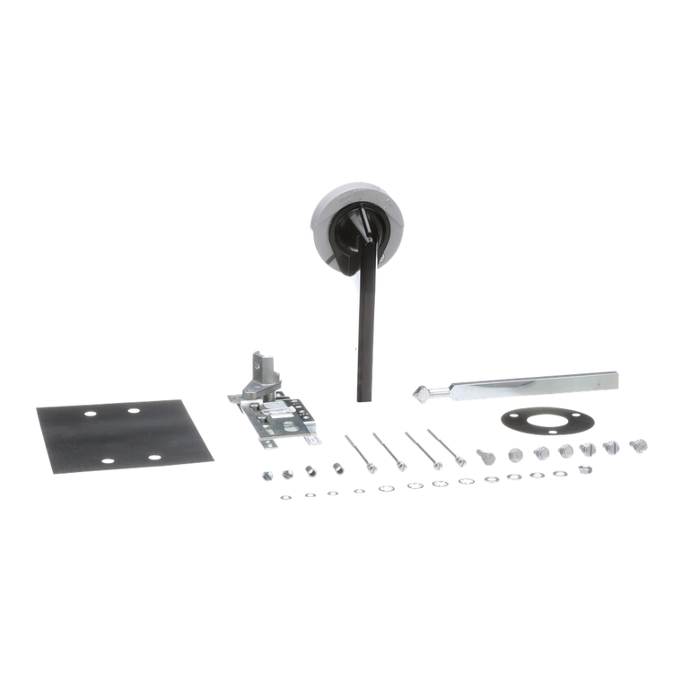 Schneider Electric 9421LR4 Circuit Breaker Mechanism, rotary handle, 400A mechanism, 6 inch handle, long shaft, LAL, LHL, Q4L circuit breakers