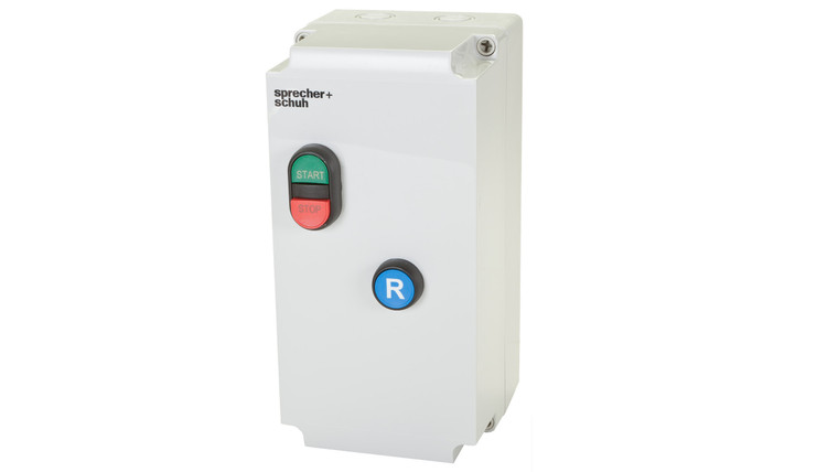 Sprecher + Schuh CLN-KAL737220W-1EED-3U Kwikstarter 37A Str/Stp Pb