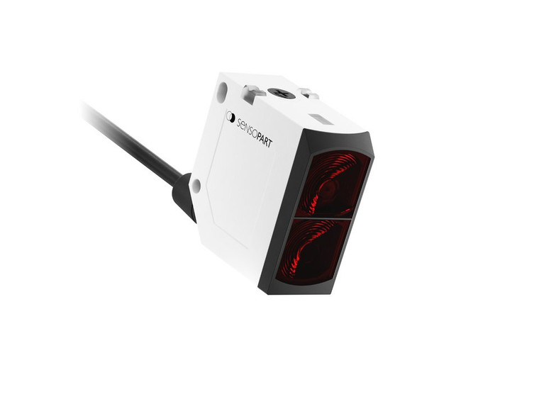 Sensopart FT 55-RLH2-PS-K4 Laser-Proximity Switch with Background Suppression, Red Light, PNP, IP67, Cable (623-11009)