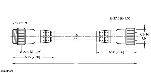 Turck RSM RKM 44P-40M/S4000