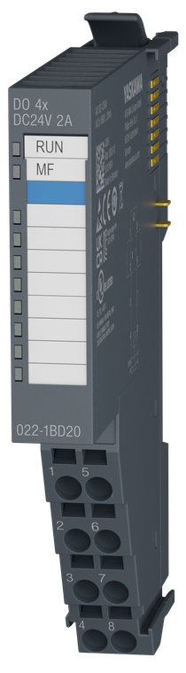 Yaskawa 022-1BD20 Digital Output Module, 4 Outputs, 2A Capacity