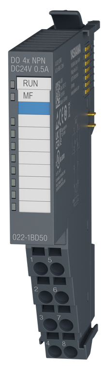 Yaskawa 022-1BD50 DO, 4 Low-Side Outputs, 0.5A