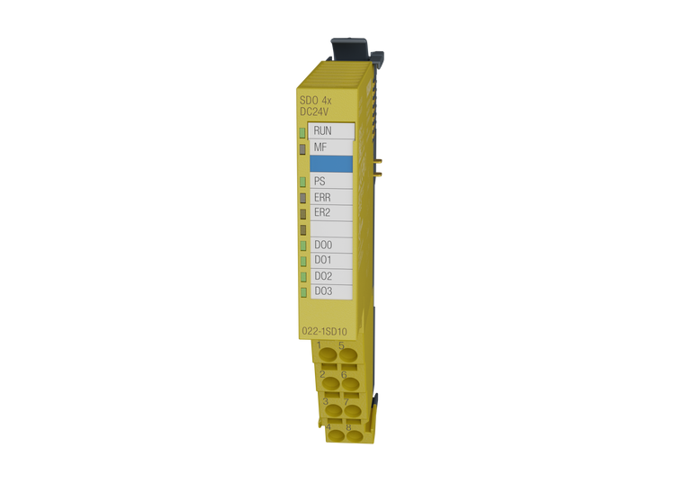 Yaskawa 022-1SD00 Profisafe DO, 4 Outputs Safety 0.5A Module