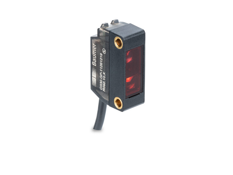 Baumer O330.RP-PDPVZ.72OV/0030_H006 Retro-Reflective Photoelectric Sensor, Miniature