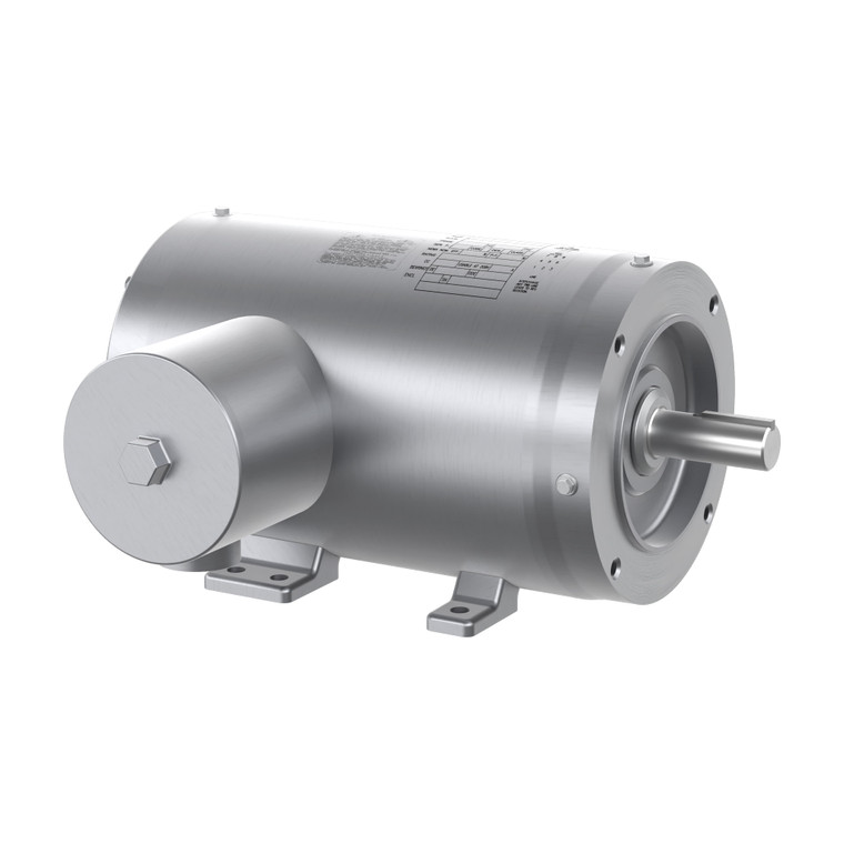 ABB Baldor-Reliance CFSWDNM3558T-4E  2 HP 1760 RPM 143TC TENV Stainless Washdown Motor