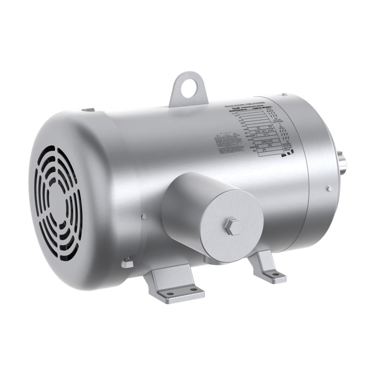 ABB Baldor-Reliance CFSSP5M3710T-E-G  7.5 HP 1800 RPM 215TC TEFC Stainless Super Premium PM Washdown Motor