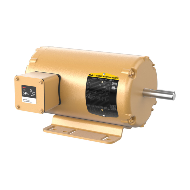 ABB Baldor-Reliance SPNM3534 .333 HP 1740 RPM 56H TENV Three-Phase SP4 Super Premium Motor