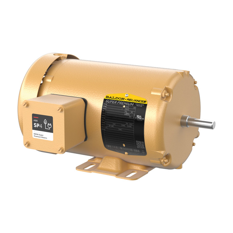 ABB Baldor-Reliance SPM3464 .75 HP 1735 RPM 48 TEFC Three-Phase SP4 Super Premium Motor