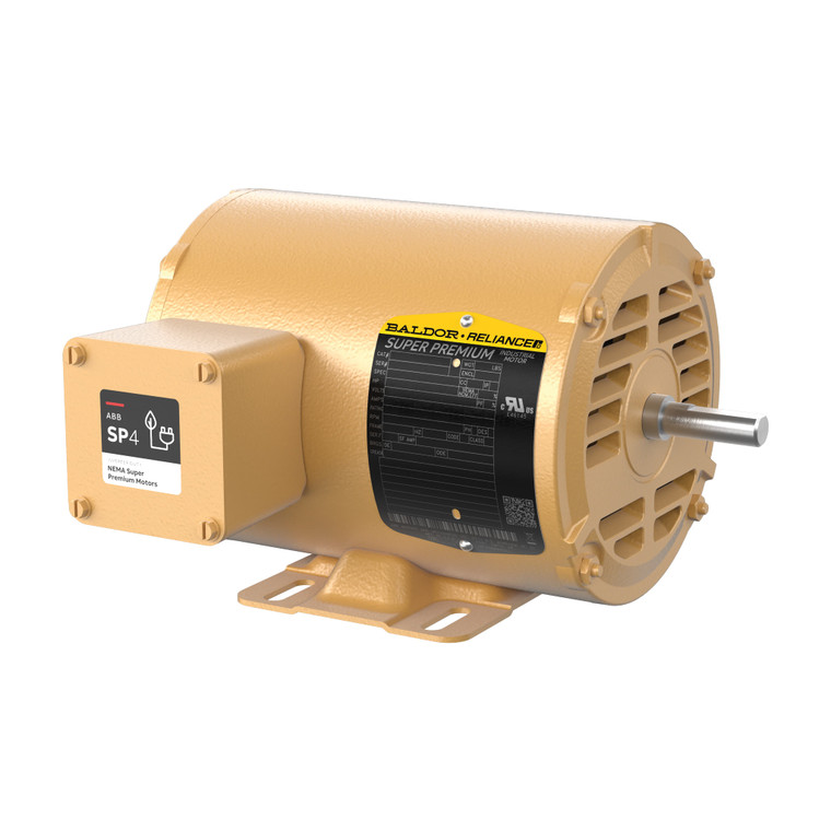 ABB Baldor-Reliance SPM30008 .33 HP 1140 RPM 48 ODP Three-Phase SP4 Super Premium Motor