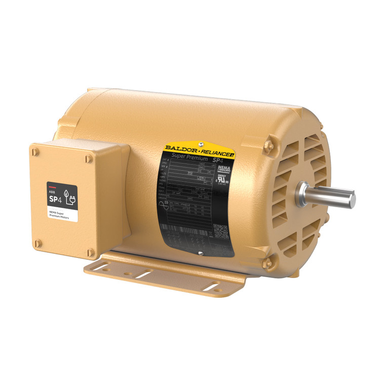 ABB Baldor-Reliance SPM31155 2 HP 3450 RPM 56H ODP Three-Phase SP4 Super Premium Motor