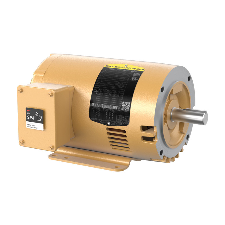 ABB Baldor-Reliance CSPM3158T 3 HP 3465 RPM 145TC  Three-Phase SP4 Super Premium Motor