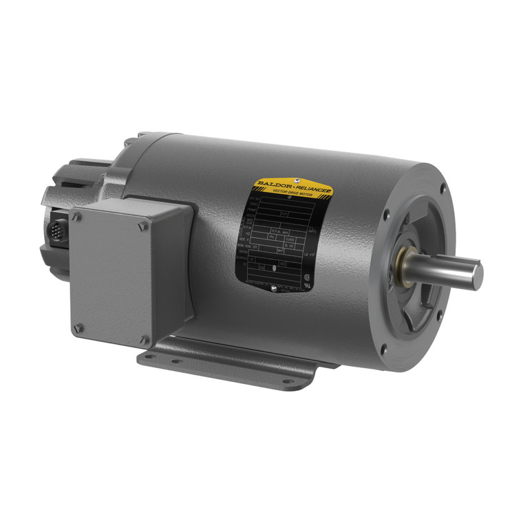 ABB Baldor-Reliance CZDNM3558T 2 HP 1800 RPM 145TC TENV V*S Master Vector Duty Motor