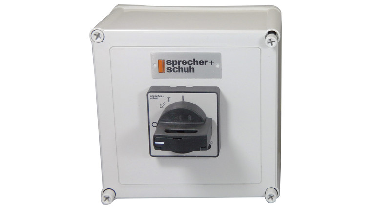 Sprecher + Schuh KTA9-32S-16A-VG Enclosed Motor Circuit Controller Frame C - KTA9 Enclosed Motor Circuit Controller Frame C Standard Capacity 10-16