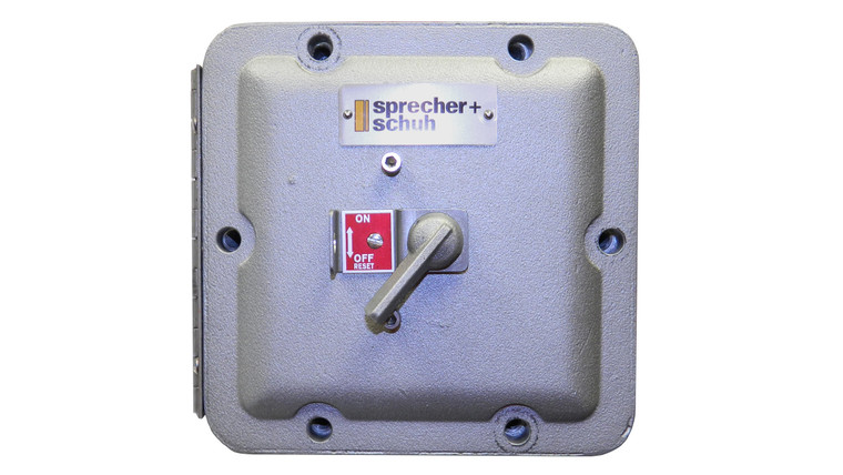 Sprecher + Schuh KTA9-32S-29A-EY Enclosed Motor Circuit Controller Frame C - KTA9 Explosion Proof Motor Controller Frame C Standard Capacity 24-29