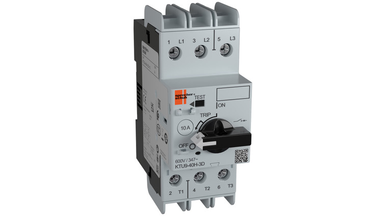 Sprecher + Schuh KTU9-40H-3D-15 Molded Case Circuit Breaker Frame D - KTU9 Molded Case Circuit Breaker Frame D 3-Pole High Capacity 15 Amps 15...20 x