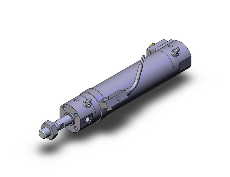 SMC CDBG1BA25-75-HN-H7BLS Cbg1, End Lock Cylinder