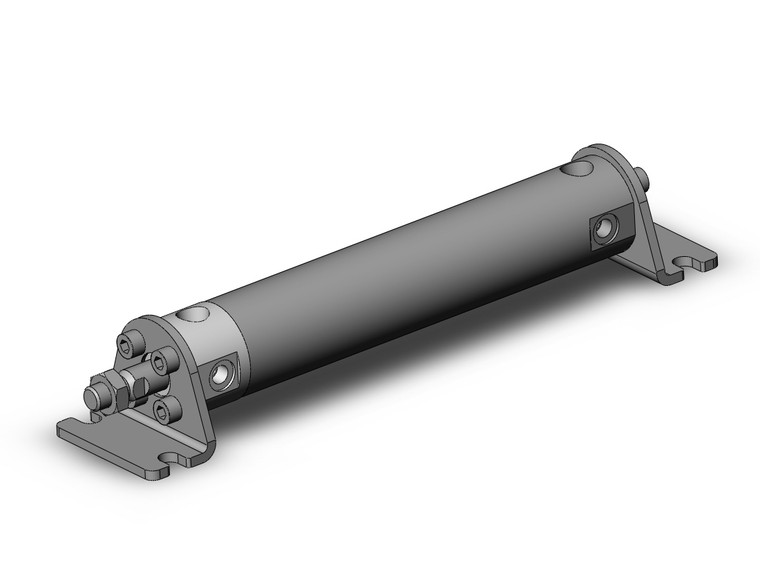 SMC NCGLN25-0400 Round Body Cylinder