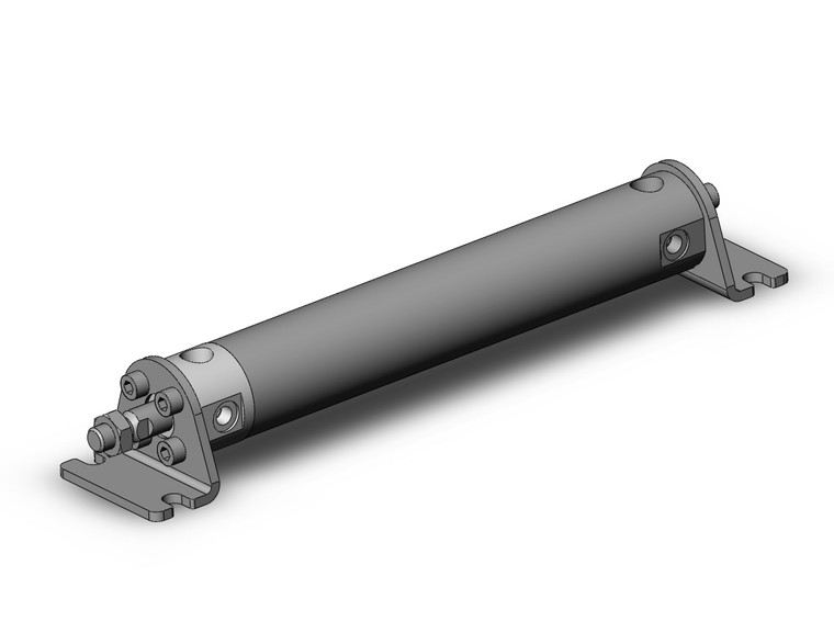 SMC NCGLN25-0500 Round Body Cylinder