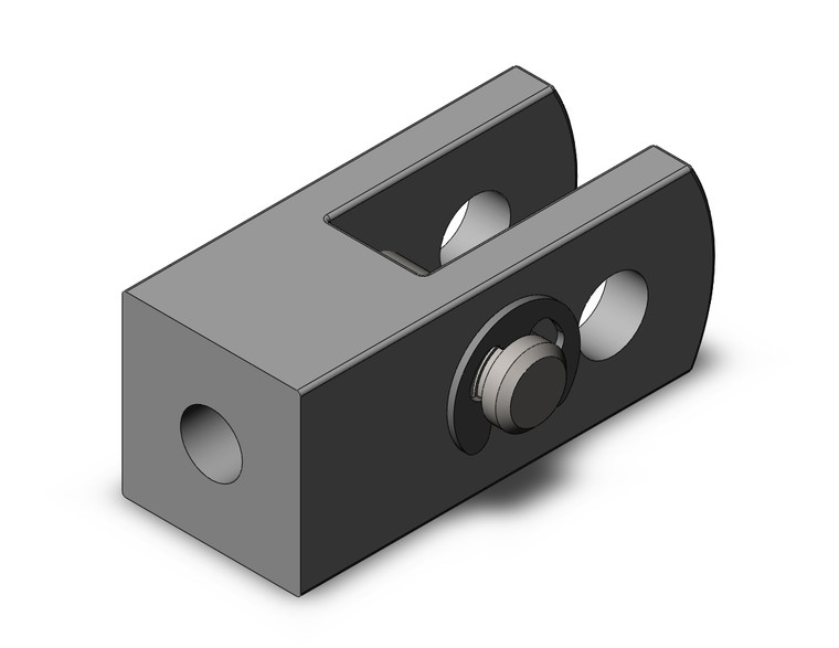 SMC RCDK-015 compact cylinder kit, clevis, dbl rod, ncq