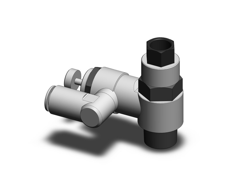 SMC ASP630F-04-10S Flow Control W/Check Valve