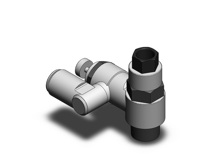 SMC ASP630F-04-12S Flow Control W/Check Valve