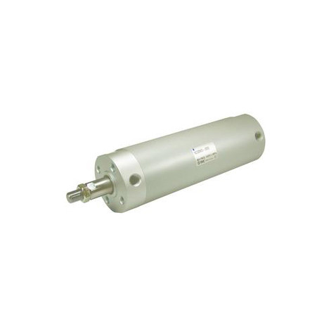 SMC - NCGBN50-0300 - SMC?« NCGBN50-0300 Round Body Repairable Air Cylinder, Single Rod, 2" Bore Dia., +215psi Proof. Press., 3" Stroke
