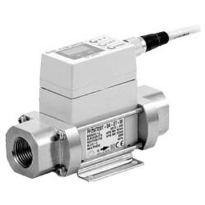 SMC PF2W704T-N03-67 PF2W Series For Water Digital Flow Switch/High Temperature Fluid Type Integrated Display Type