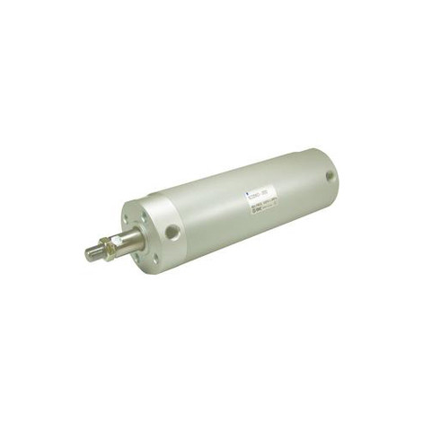SMC - NCGBN32-1200 - SMC?« NCGBN32-1200 Round Body Repairable Air Cylinder, Single Rod, 1-1/4" Bore Dia., +215psi Proof. Press., 12" Stroke