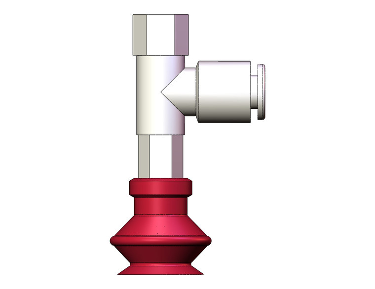 SMC ZPR16BN-06-B6 Vacuum Pad, Without Buffer