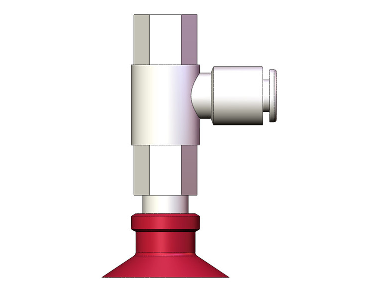 SMC ZPR25UN-06-B6 Vacuum Pad, Without Buffer