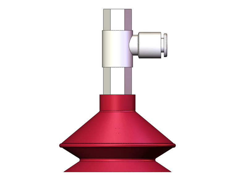 SMC ZPR50BS-06-B6 Vacuum Pad, Without Buffer