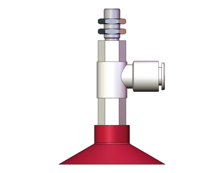 SMC ZPR50CS-08-A8 Vacuum Pad, Without Buffer