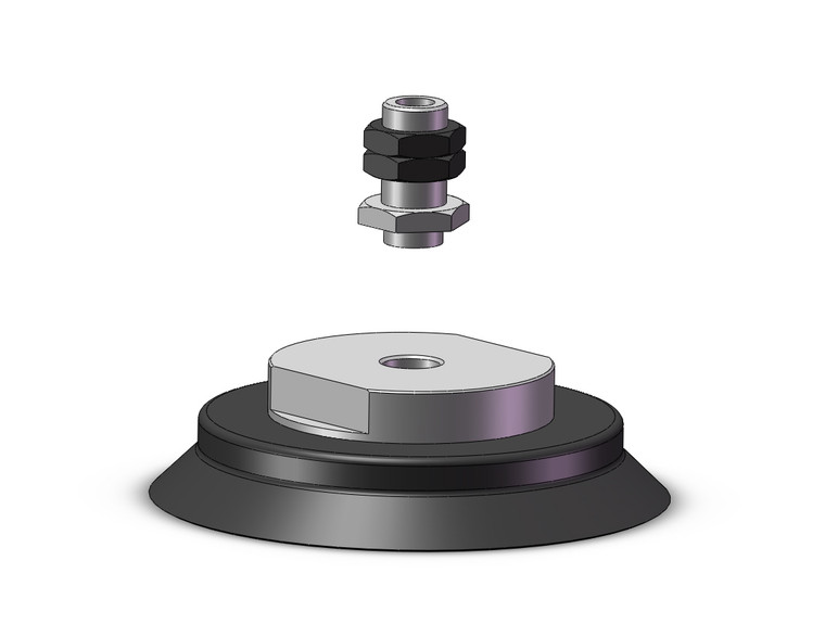 SMC ZPT125HS-A16 Vacuum Pad, Zp, Zp2, Zp3