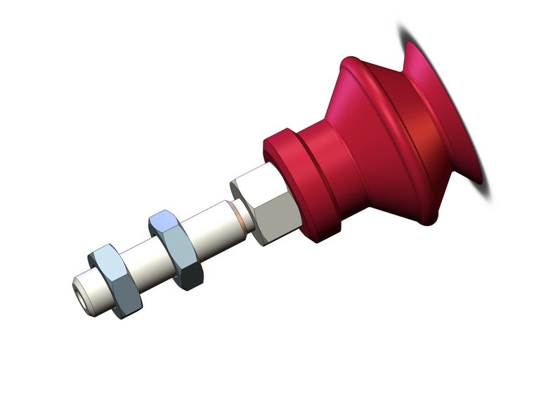 SMC ZPT16BS-A5 Vacuum Pad, Without Buffer